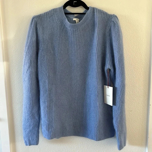 Lewit puff sleeve mohair blend sweater, NWT - Picture 7 of 11